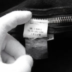 incarnation インカネーション / 16AW 美品 Baby Calf Object Dyed Zip Seam / Leather Jacket / size XS (BLACK)