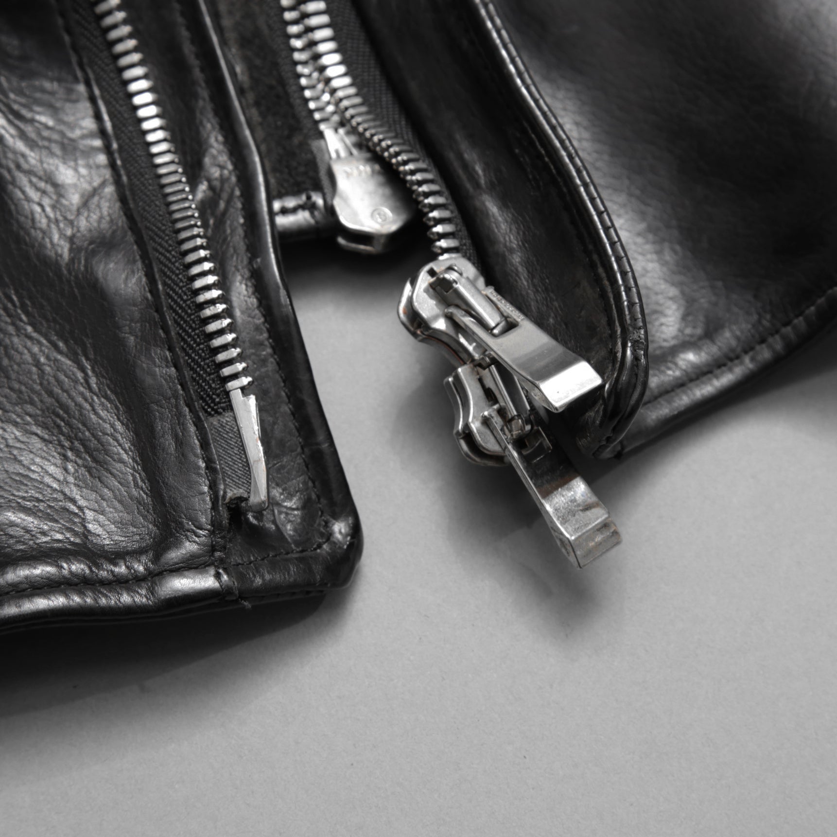 incarnation インカネーション / 16AW 美品 Baby Calf Object Dyed Zip Seam / Leather Jacket / size XS (BLACK)