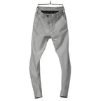 美品 DEVOA デヴォア / Slim Pants Bleached Denim / size 1 (White Gray）デニム パンツ