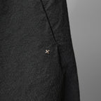 m.a+ エムエークロス / 25SS 美品 vertical pocket elastic waist sarrouel pnats / PU521 CVPS / サルエルパンツ / size 48 (BLACK)