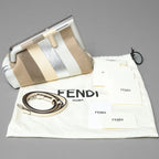 FENDI フェンディ / 22SS 美品 First Smallファースト スモール レザー ショルダーバッグ / スエード ベージュ / 8BP129 AJSB