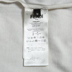 美品 FENDI フェンディ/ 2023年春夏 マルチカラー グラデーション 半袖 Tシャツ / カットソー / FY0936-AN1Z / size M (WHITE x BLUE)