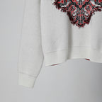 Christian Dior ディオール / 2023年クルーズ コレクション ハート バンダナ 長袖ニット / 314S55AM012 / size F38 (M) セーター
