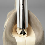 FENDI フェンディ / 22SS 美品 First Smallファースト スモール レザー ショルダーバッグ / スエード ベージュ / 8BP129 AJSB