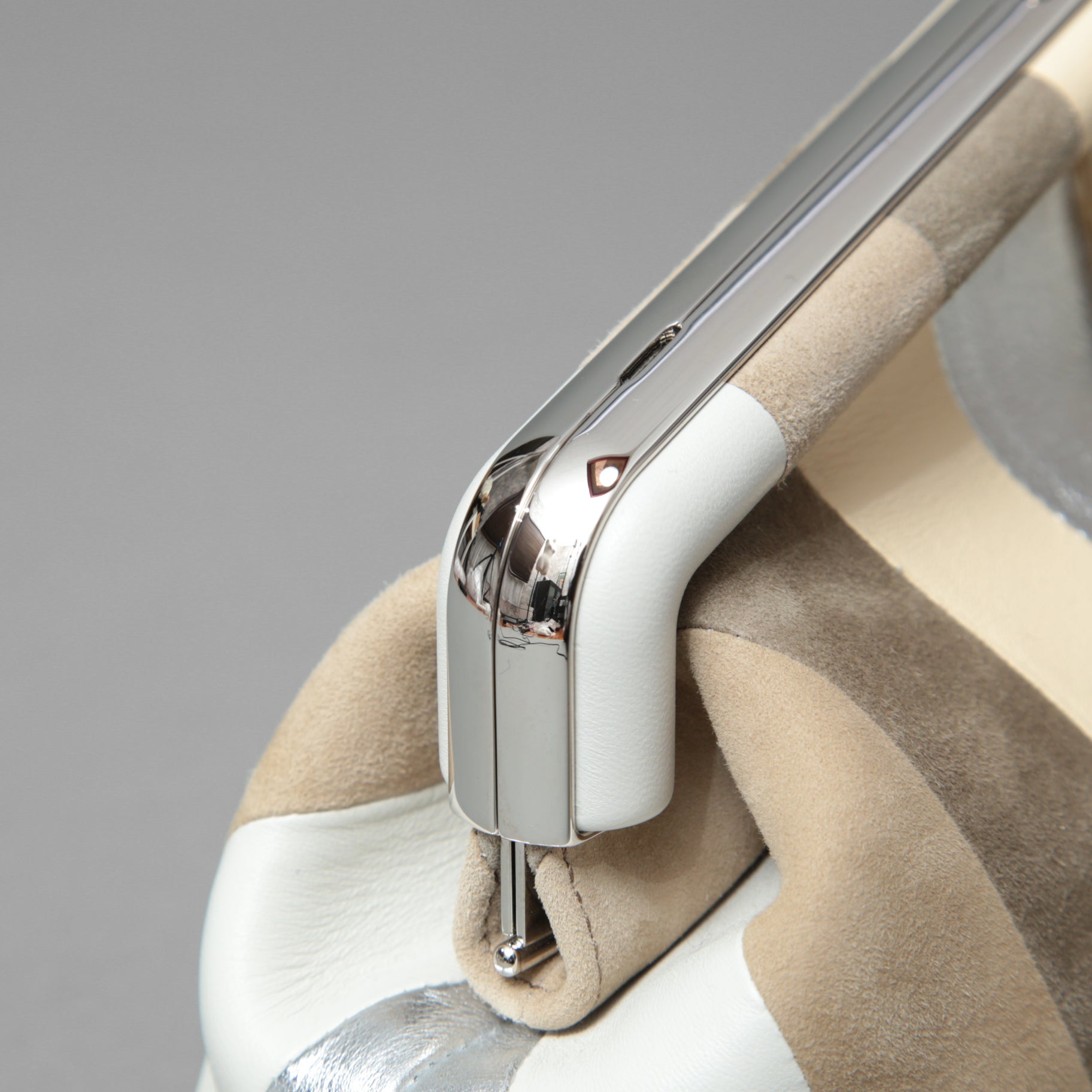 FENDI フェンディ / 22SS 美品 First Smallファースト スモール レザー ショルダーバッグ / スエード ベージュ / 8BP129 AJSB