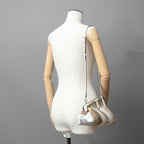 FENDI フェンディ / 22SS 美品 First Smallファースト スモール レザー ショルダーバッグ / スエード ベージュ / 8BP129 AJSB