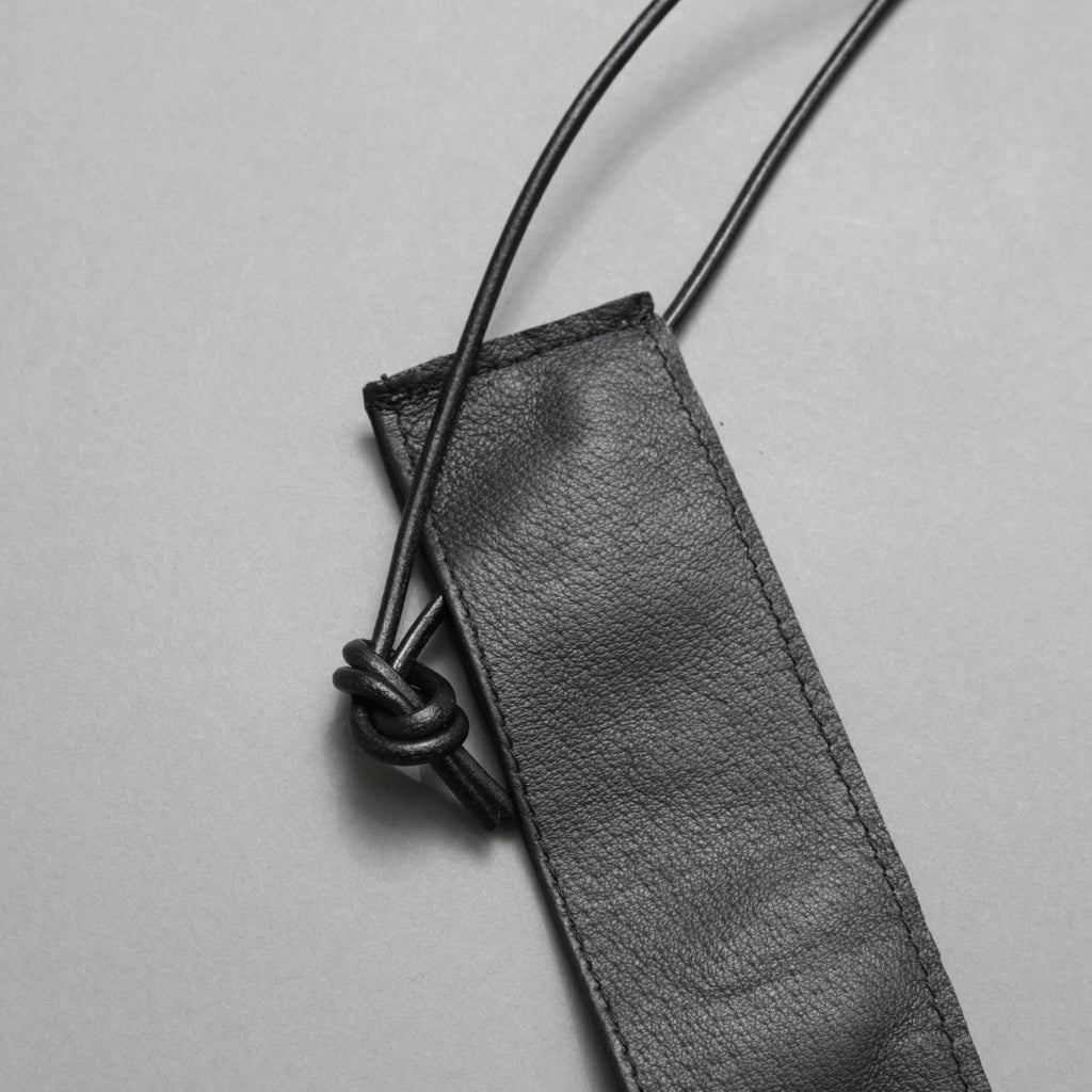 tagliovivo タリオヴィヴォ / 22AW HUSE 別注 美品 レザー エコバッグ / トートバッグ / BLACK