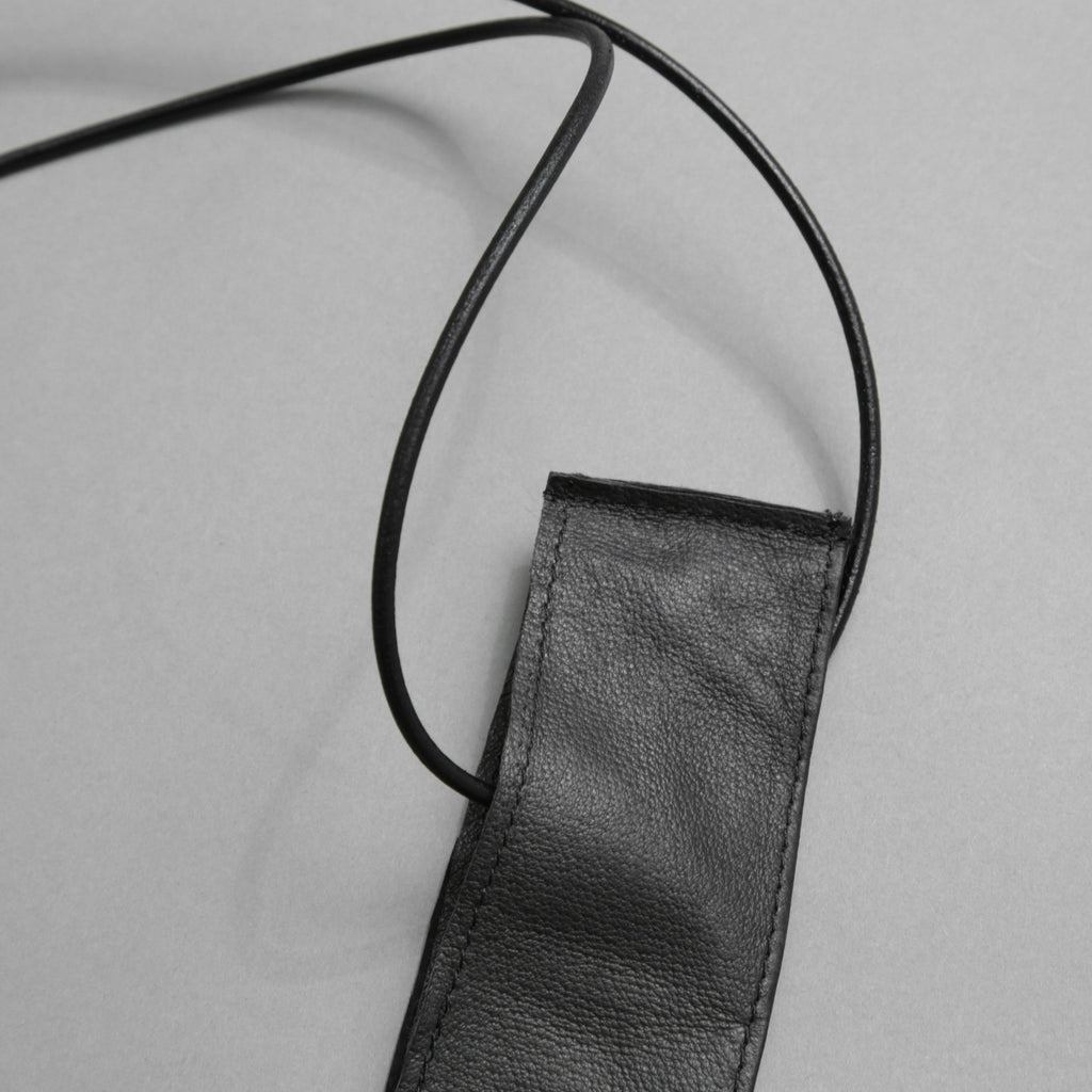 tagliovivo タリオヴィヴォ / 22AW HUSE 別注 美品 レザー エコバッグ / トートバッグ / BLACK