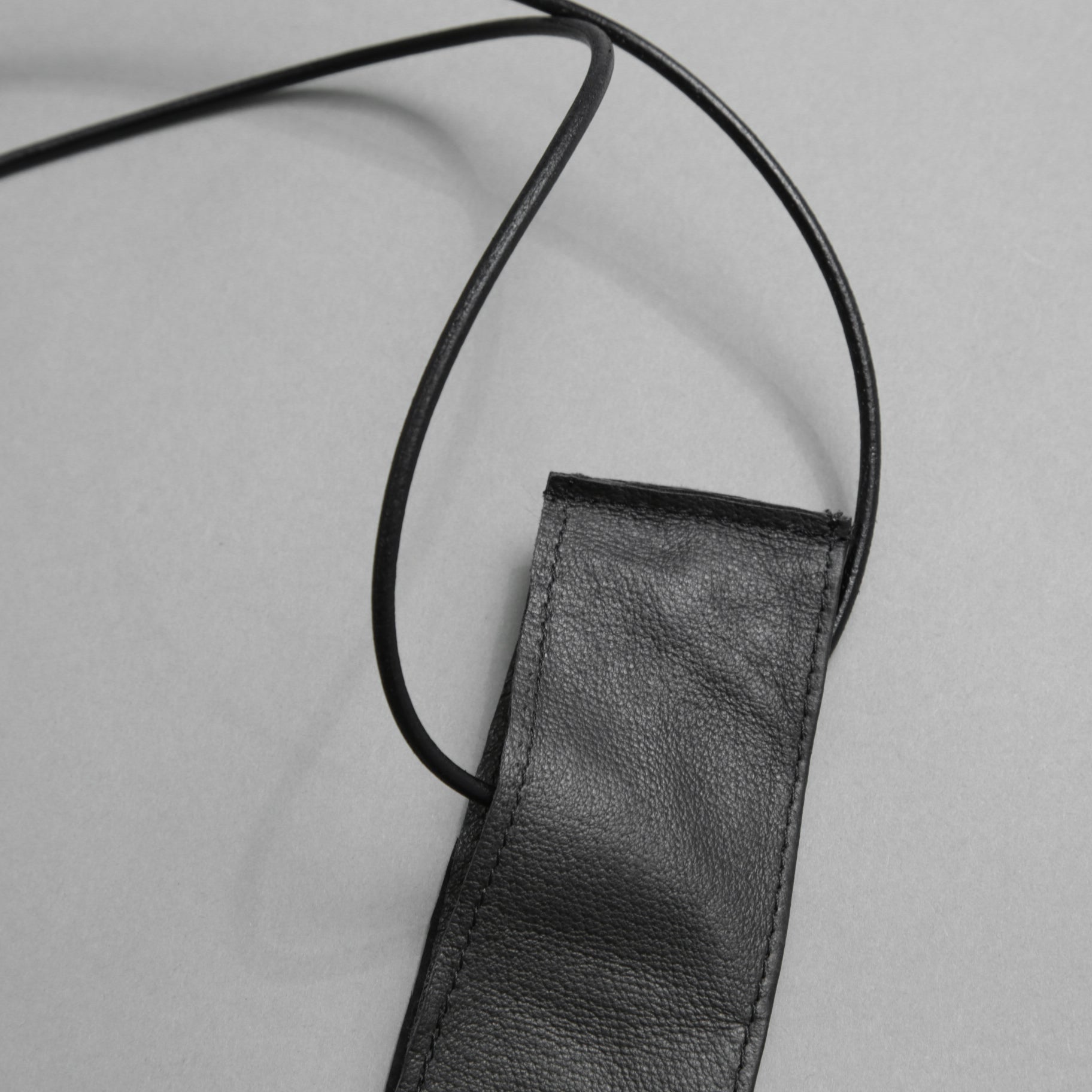 tagliovivo タリオヴィヴォ / 22AW HUSE 別注 美品 レザー エコバッグ / トートバッグ / BLACK