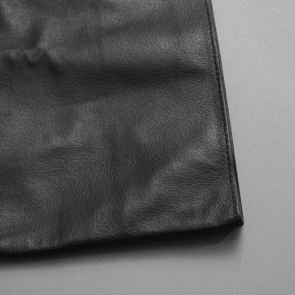 tagliovivo タリオヴィヴォ / 22AW HUSE 別注 美品 レザー エコバッグ / トートバッグ / BLACK