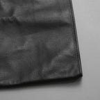 tagliovivo タリオヴィヴォ / 22AW HUSE 別注 美品 レザー エコバッグ / トートバッグ / BLACK