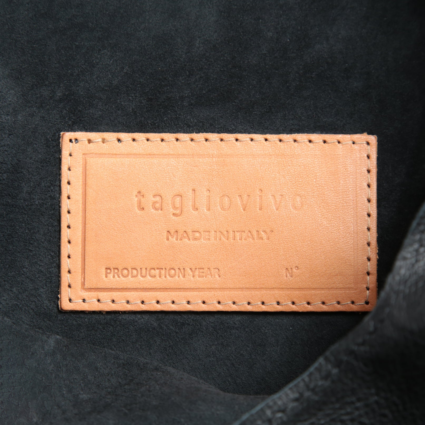 tagliovivo タリオヴィヴォ / 22AW HUSE 別注 美品 レザー エコバッグ / トートバッグ / BLACK