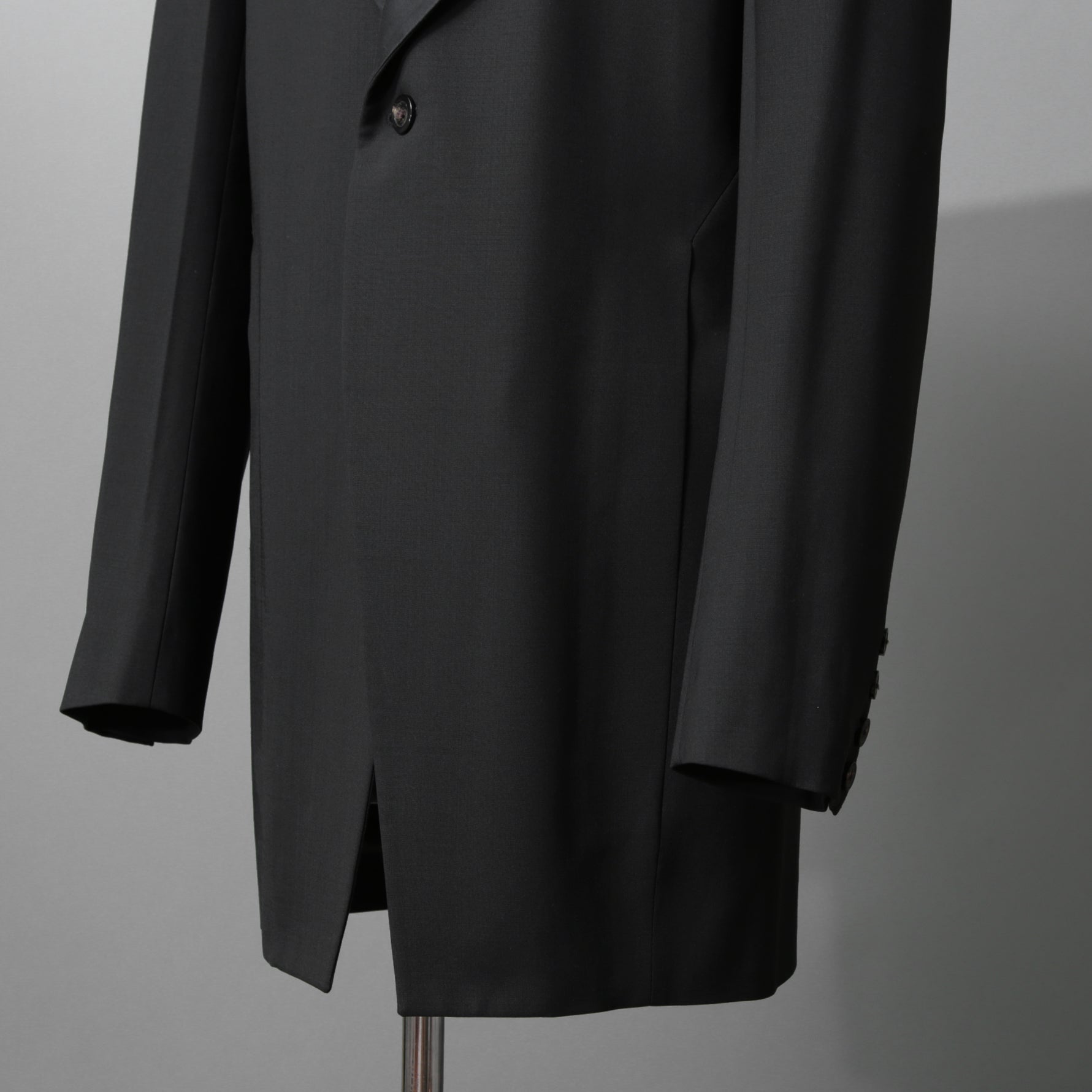 Rick Owens リックオウエンス / 美品 22SS FOGACHINE / WALRUS TUX / ウォルラス タキシー / ウール タキシードジャケット / RU01B1732-ZLSC / size46 (BLACK)