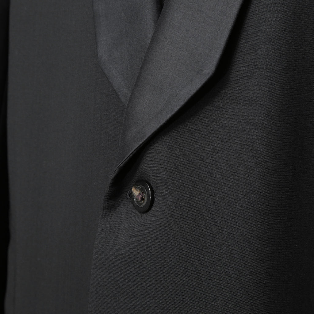 Rick Owens リックオウエンス / 美品 22SS FOGACHINE / WALRUS TUX / ウォルラス タキシー / ウール タキシードジャケット / RU01B1732-ZLSC / size46 (BLACK)