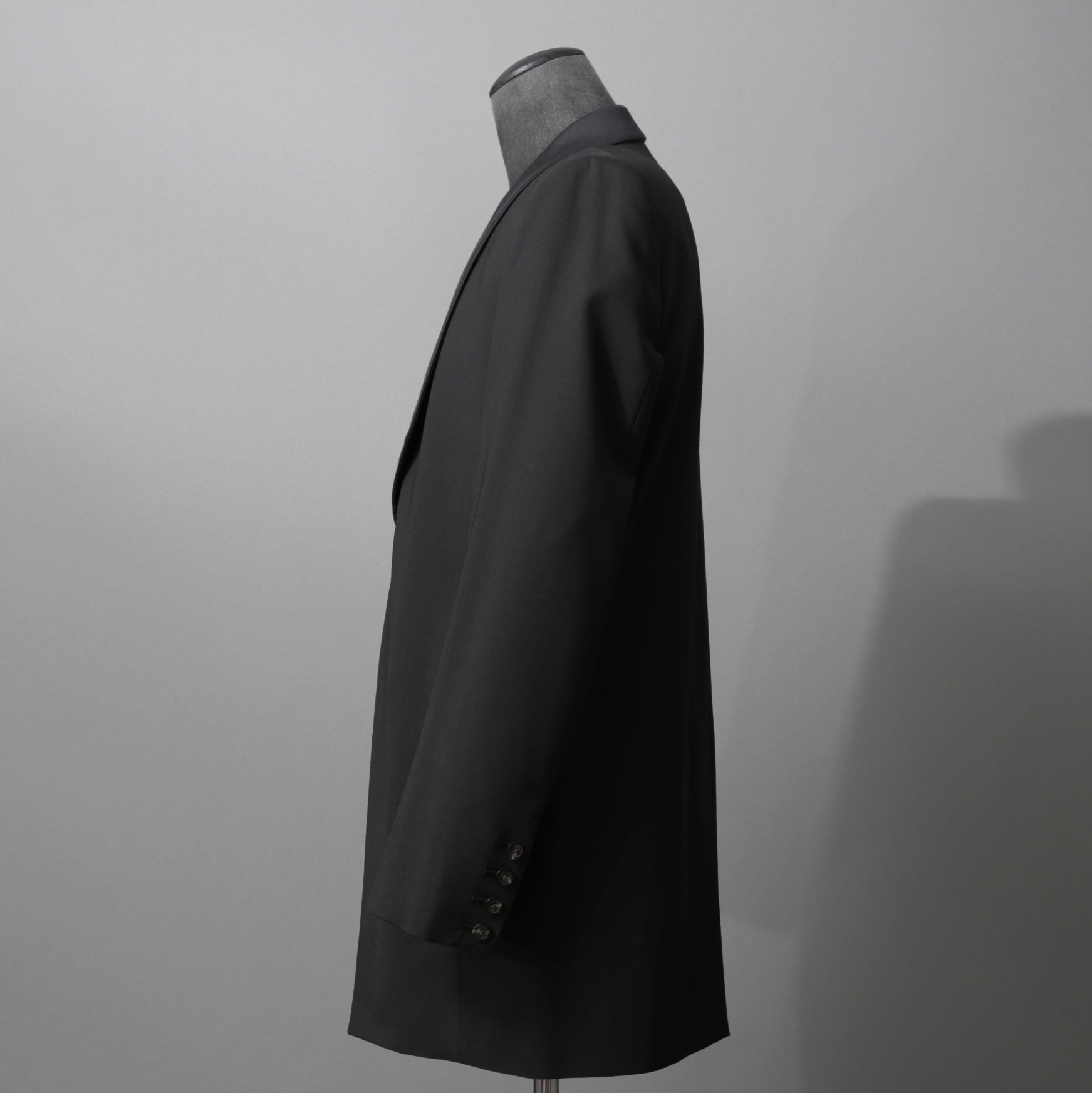 Rick Owens リックオウエンス / 美品 22SS FOGACHINE / WALRUS TUX / ウォルラス タキシー / ウール タキシードジャケット / RU01B1732-ZLSC / size46 (BLACK)