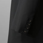 Rick Owens リックオウエンス / 美品 22SS FOGACHINE / WALRUS TUX / ウォルラス タキシー / ウール タキシードジャケット / RU01B1732-ZLSC / size46 (BLACK)