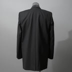 Rick Owens リックオウエンス / 美品 22SS FOGACHINE / WALRUS TUX / ウォルラス タキシー / ウール タキシードジャケット / RU01B1732-ZLSC / size46 (BLACK)