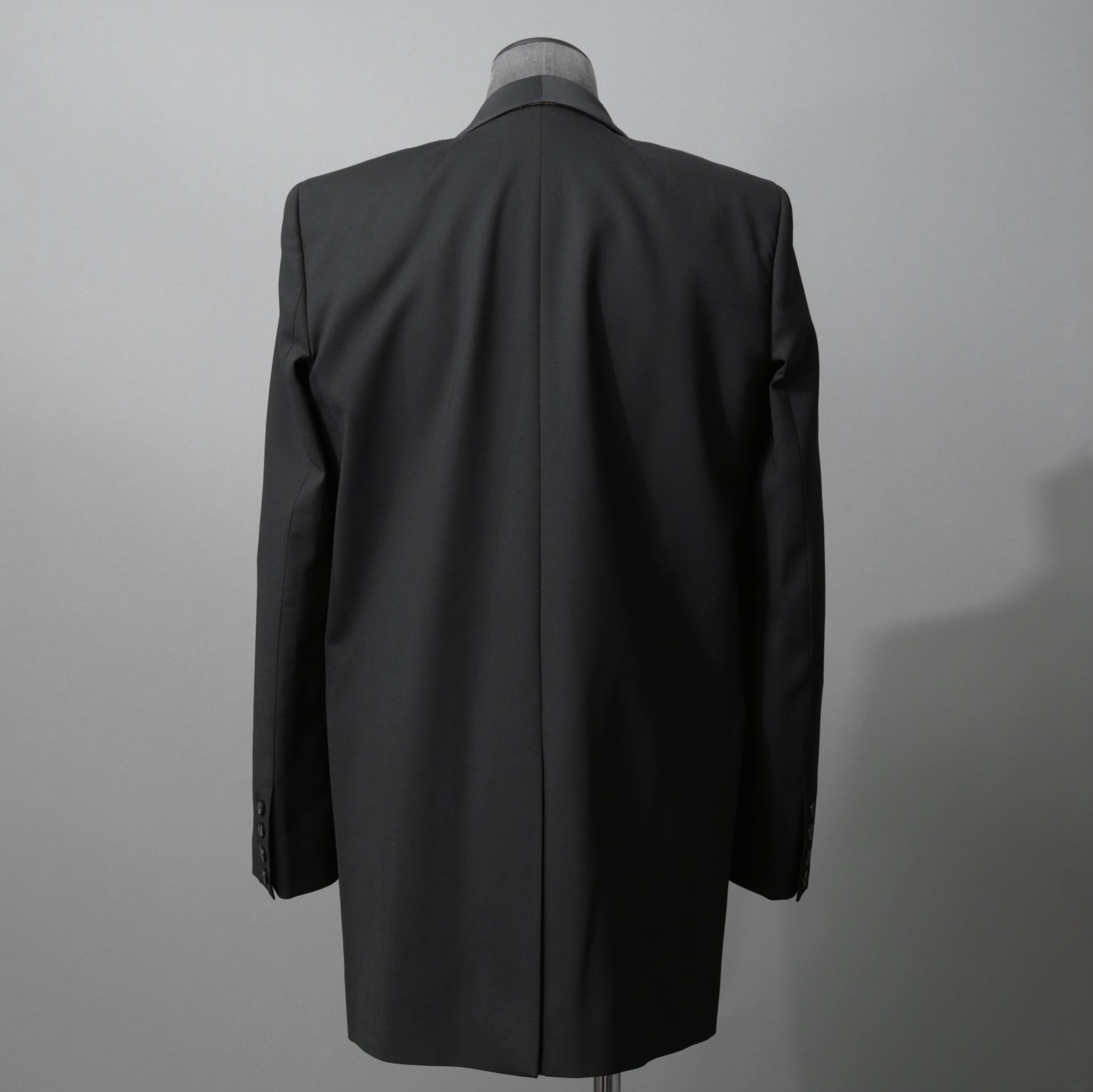 Rick Owens リックオウエンス / 美品 22SS FOGACHINE / WALRUS TUX / ウォルラス タキシー / ウール タキシードジャケット / RU01B1732-ZLSC / size46 (BLACK)