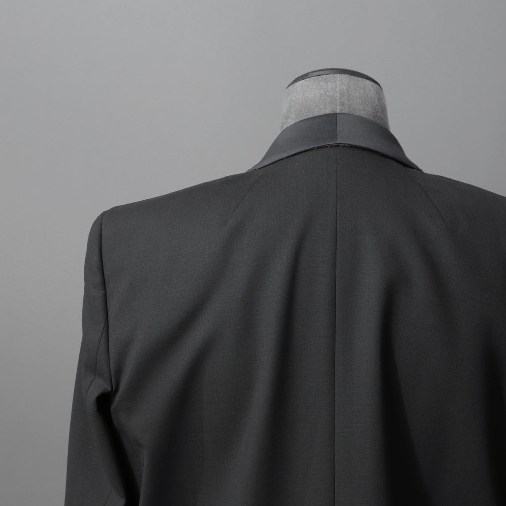 Rick Owens リックオウエンス / 美品 22SS FOGACHINE / WALRUS TUX / ウォルラス タキシー / ウール タキシードジャケット / RU01B1732-ZLSC / size46 (BLACK)