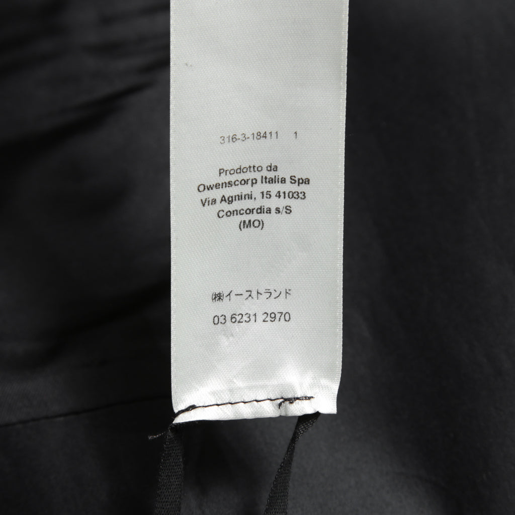 Rick Owens リックオウエンス / 美品 22SS FOGACHINE / WALRUS TUX / ウォルラス タキシー / ウール タキシードジャケット / RU01B1732-ZLSC / size46 (BLACK)