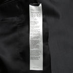 Rick Owens リックオウエンス / 美品 22SS FOGACHINE / WALRUS TUX / ウォルラス タキシー / ウール タキシードジャケット / RU01B1732-ZLSC / size46 (BLACK)