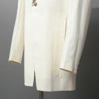 Rick Owens リックオウエンス / 美品 22SS FOGACHINE / WALRUS TUX / ウォルラス タキシー / ウール タキシードジャケット / RU01B1732-ZLSC / size 46 (NATURAL/DUST)