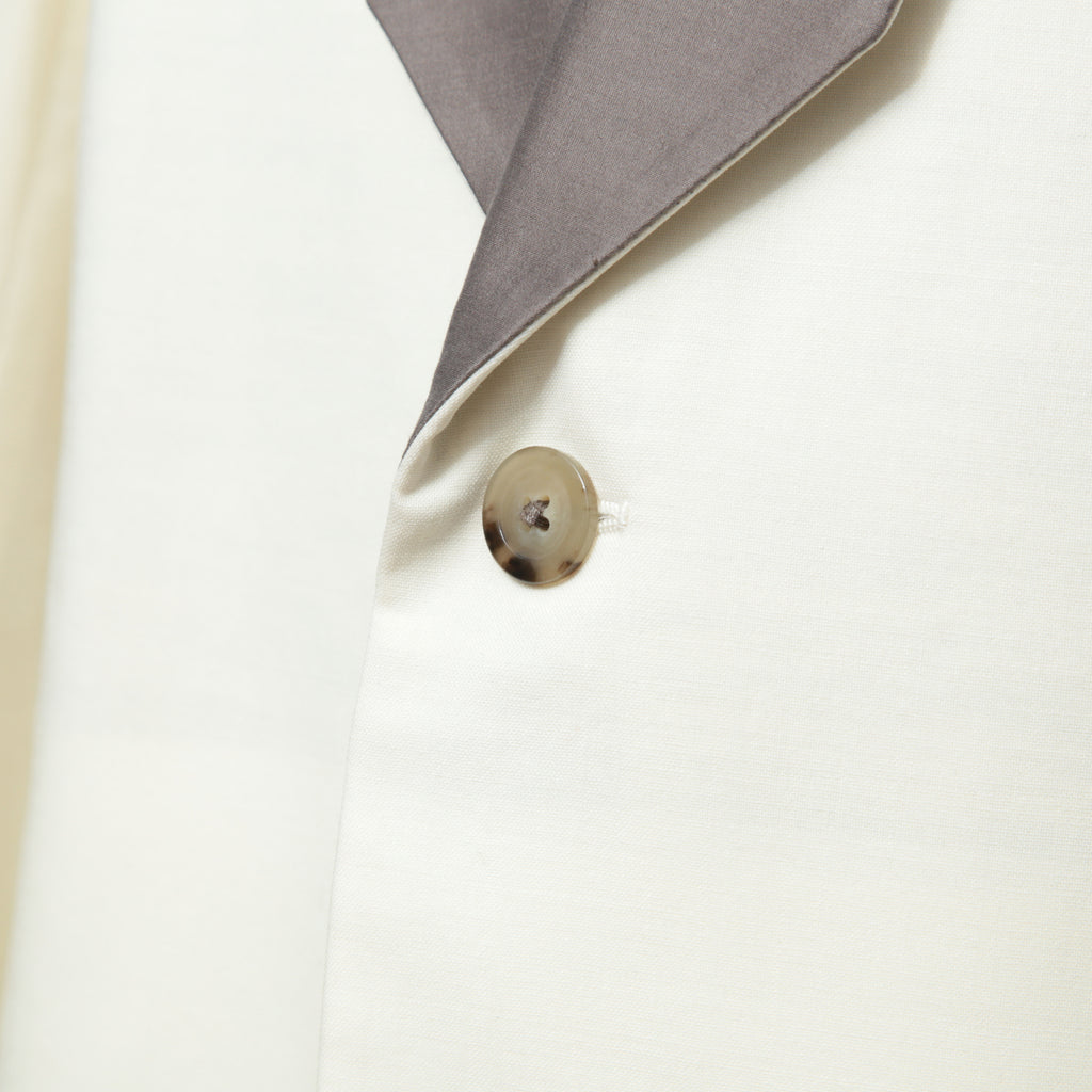 Rick Owens リックオウエンス / 美品 22SS FOGACHINE / WALRUS TUX / ウォルラス タキシー / ウール タキシードジャケット / RU01B1732-ZLSC / size 46 (NATURAL/DUST)