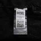 美品 DIESEL ディーゼル / S-Veken shirt デニムプリント 長袖シャツ ジャケット / size 46 (BLACK)