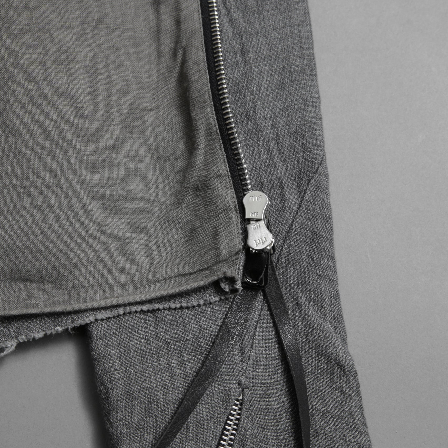 m.a+ エムエークロス /  17SS / ヘビーリネン バイカージャケット / J213DZ - LP / size 48  (COAL)