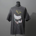 SAINT Mxxxxxx セントマイケル / 25SS / ダークナイト コラボ JOKER TEE / ヴィンテージ加工 半袖Tシャツ / SM-HR8-0000-C53 / size L /  BLACK