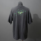 SAINT Mxxxxxx セントマイケル / 25SS / ダークナイト コラボ JOKER TEE / ヴィンテージ加工 半袖Tシャツ / SM-HR8-0000-C53 / size L /  BLACK