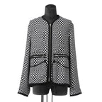 美品 Song for the Mute ソングフォーザミュート / 22SS チェッカー ニット / size 46