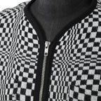 美品 Song for the Mute ソングフォーザミュート / 22SS チェッカー ニット / size 46