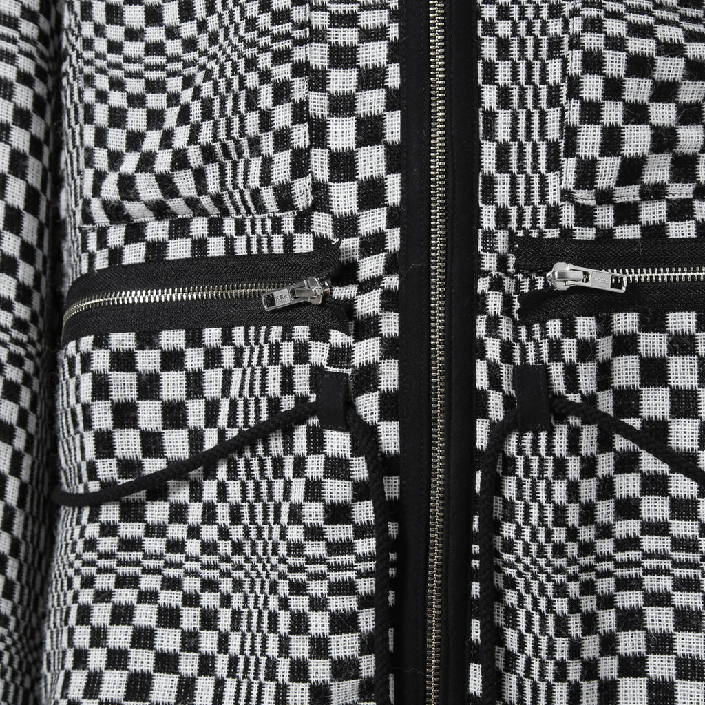 美品 Song for the Mute ソングフォーザミュート / 22SS チェッカー ニット / size 46