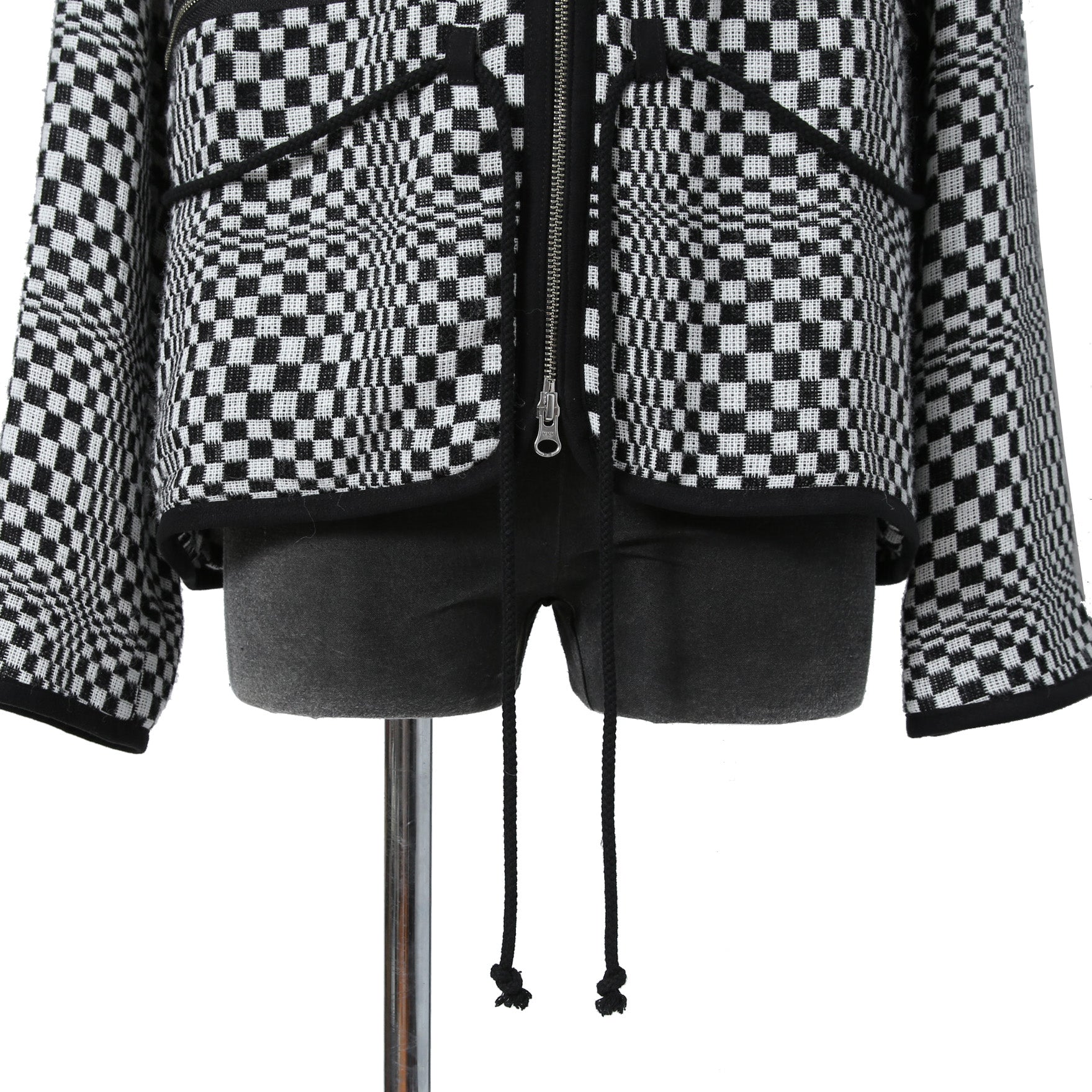 美品 Song for the Mute ソングフォーザミュート / 22SS チェッカー ニット / size 46