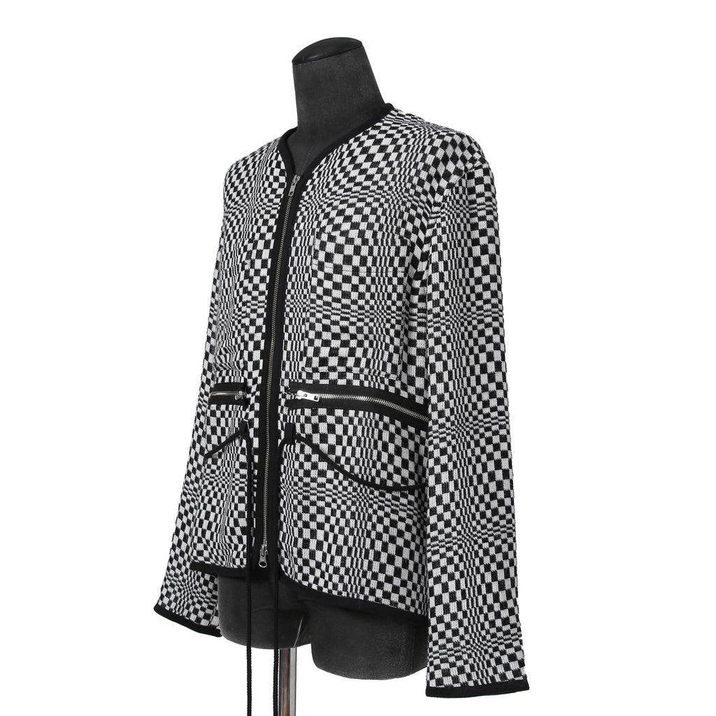 美品 Song for the Mute ソングフォーザミュート / 22SS チェッカー ニット / size 46
