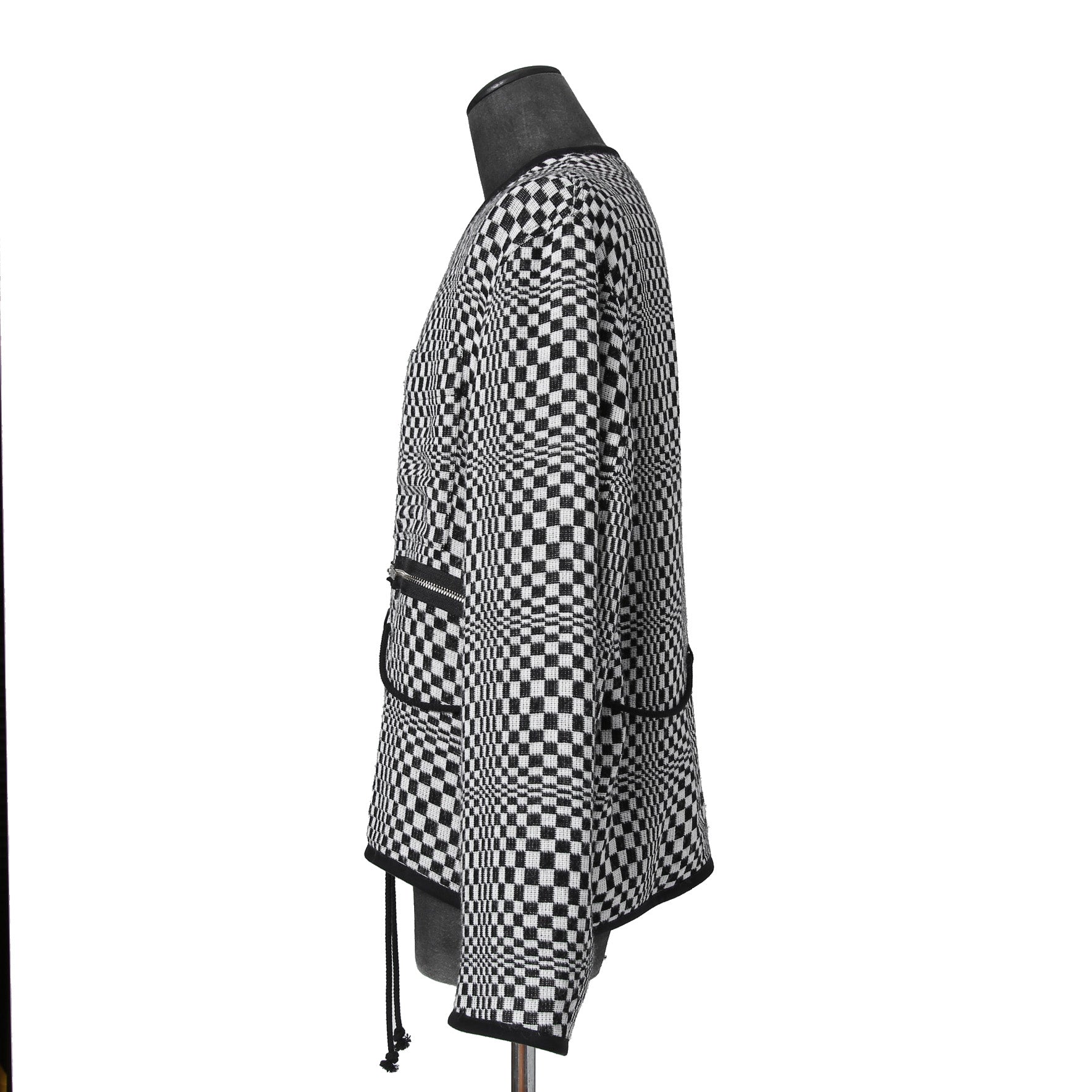 美品 Song for the Mute ソングフォーザミュート / 22SS チェッカー ニット / size 46