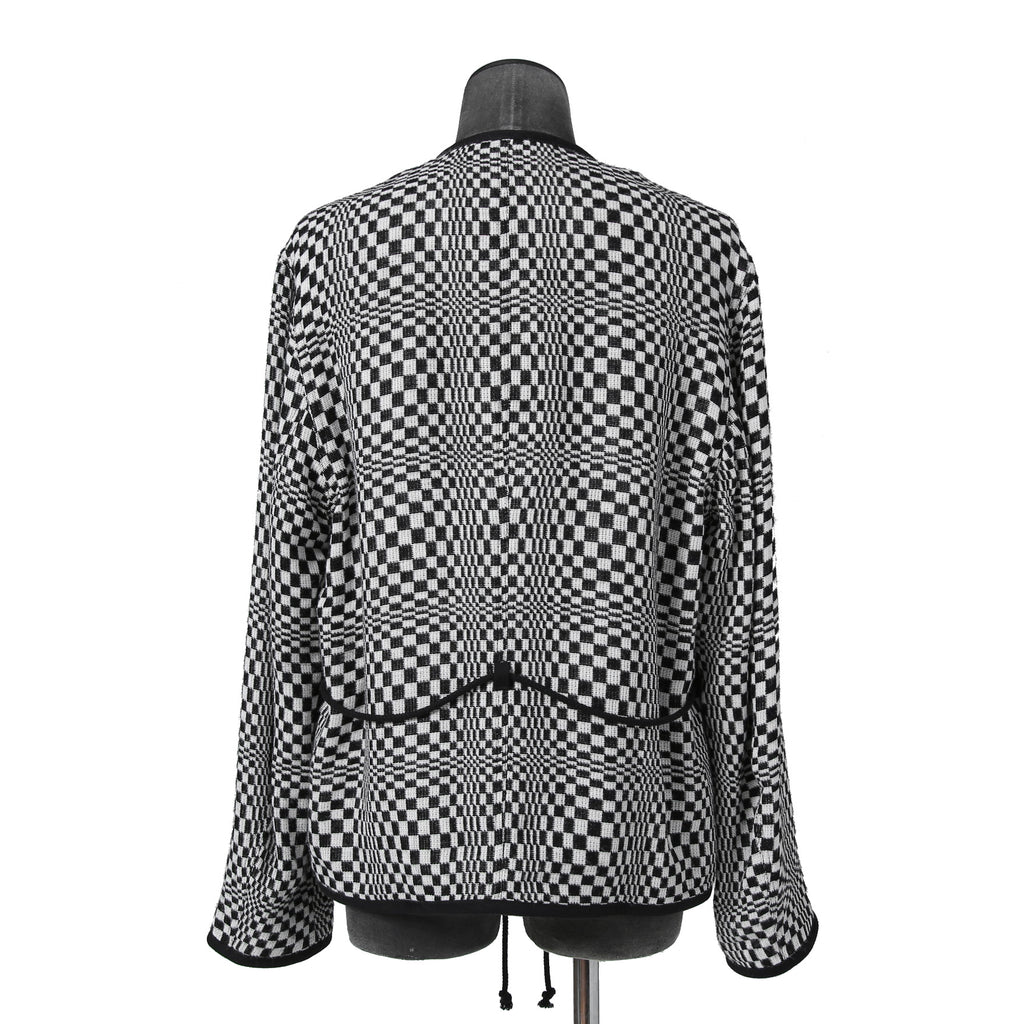美品 Song for the Mute ソングフォーザミュート / 22SS チェッカー ニット / size 46