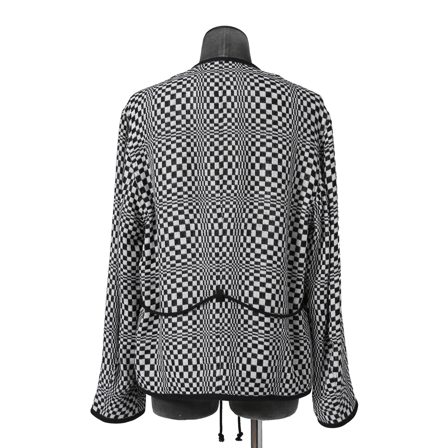 美品 Song for the Mute ソングフォーザミュート / 22SS チェッカー ニット / size 46