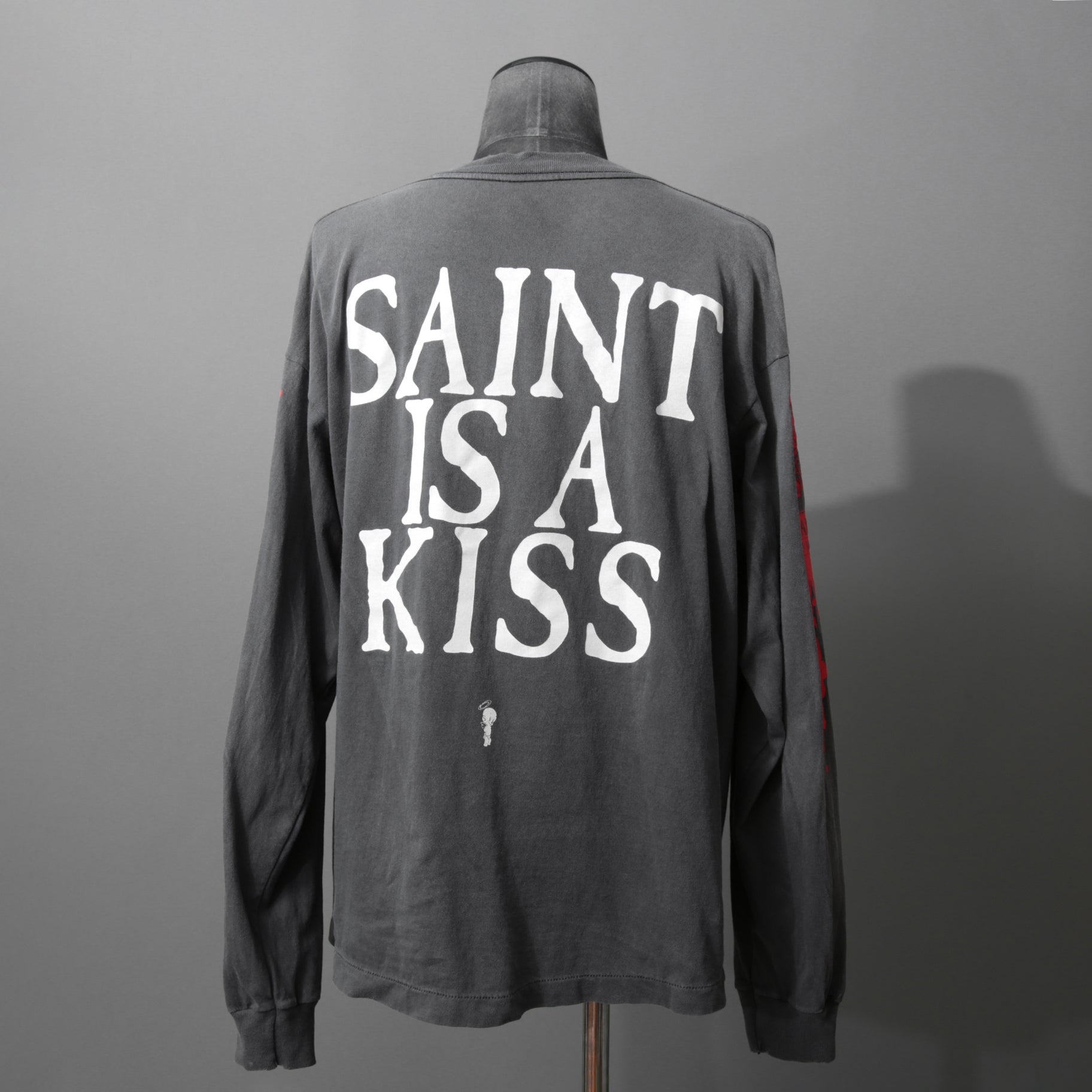 トップス saint mxxxxxx 25aw SAINT IS A KISS LSTEE SAINT Mxxxxxx セントマイケル / 25AW / LS TEE_SAINT IS A KISS