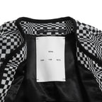 美品 Song for the Mute ソングフォーザミュート / 22SS チェッカー ニット / size 46