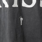 SAINT Mxxxxxx セントマイケル / 25AW / LS TEE_SAINT IS A KISS / セイントイズアキス / ヴィンテージ加工 長袖Tシャツ / SM-HR1-0000-028 / size L (BLACK)