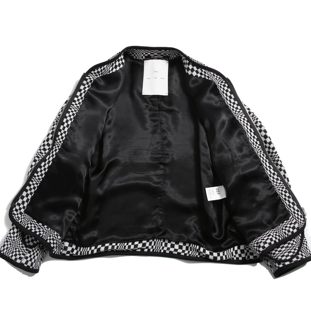 美品 Song for the Mute ソングフォーザミュート / 22SS チェッカー ニット / size 46