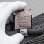 SAINT Mxxxxxx セントマイケル / 25AW / LS TEE_SAINT IS A KISS / セイントイズアキス / ヴィンテージ加工 長袖Tシャツ / SM-HR1-0000-028 / size L (BLACK)