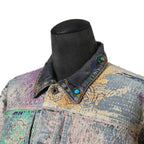 新品 PROLETA RE ART プロレタ リ アート / 22SS NUBIAN別注 / UROBOROS DENIM JACKET / Boro patchwork distressed / size XL ジャケット
