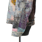 新品 PROLETA RE ART プロレタ リ アート / 22SS NUBIAN別注 / UROBOROS DENIM JACKET / Boro patchwork distressed / size XL ジャケット