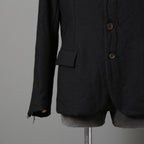 ARCHIVIO J.M.RIBOT / 21AW 美品 BLAZER Vintage Wool / G19/FT / コサージュ付 ジャケット/ size 46 (BLACK)