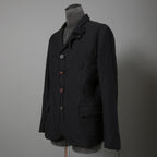 ARCHIVIO J.M.RIBOT / 21AW 美品 BLAZER Vintage Wool / G19/FT / コサージュ付 ジャケット/ size 46 (BLACK)