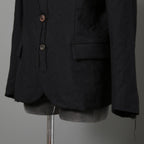 ARCHIVIO J.M.RIBOT / 21AW 美品 BLAZER Vintage Wool / G19/FT / コサージュ付 ジャケット/ size 46 (BLACK)