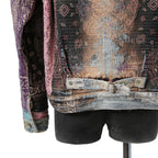新品 PROLETA RE ART プロレタ リ アート / 22SS NUBIAN別注 / UROBOROS DENIM JACKET / Boro patchwork distressed / size XL ジャケット